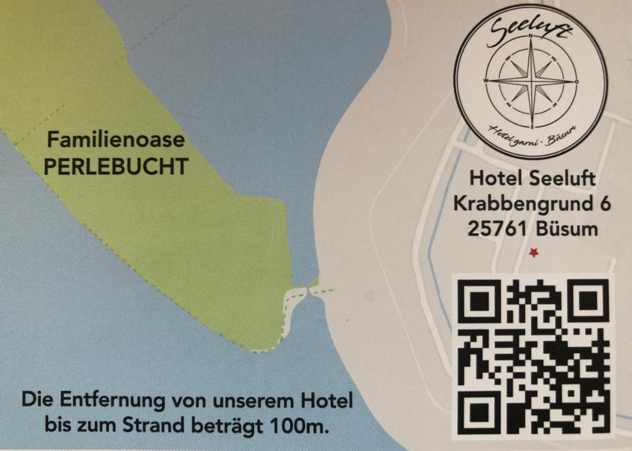 Hotel Garni Seeluft Buesum Exterior foto